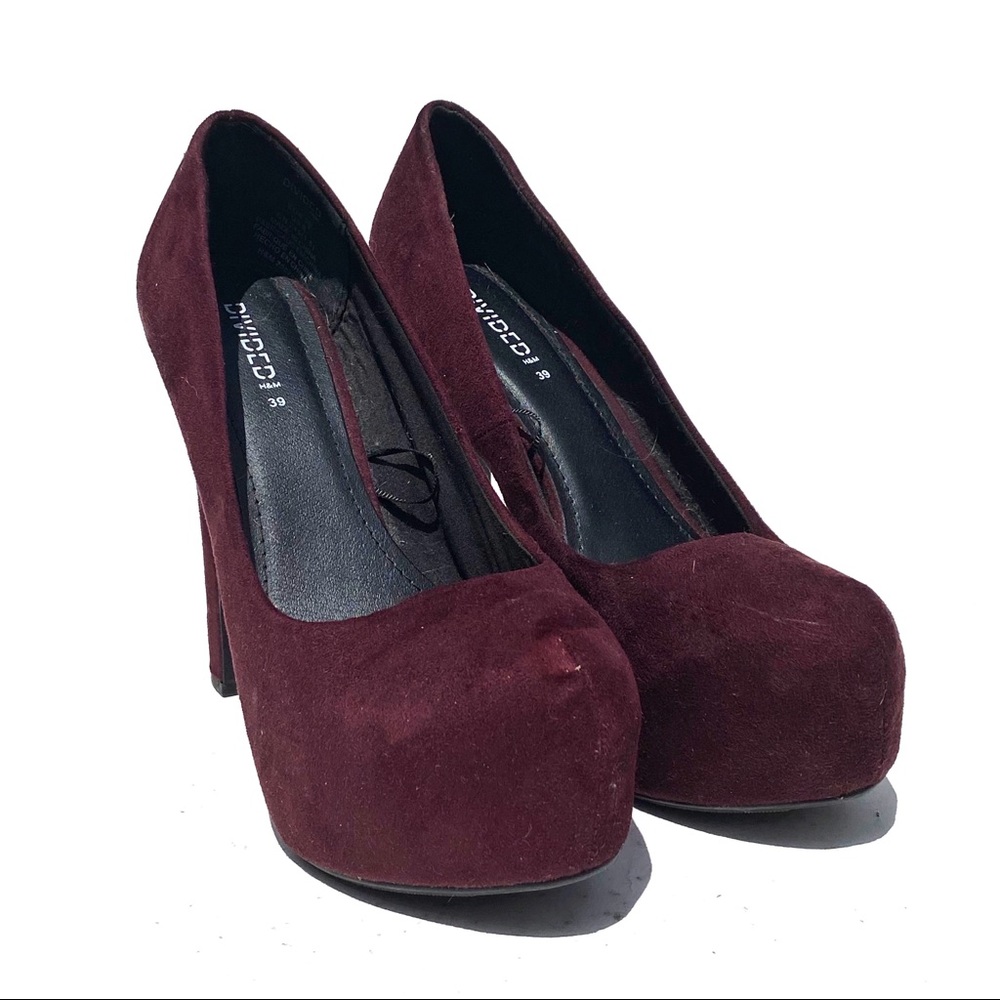 H&M Maroon Pumps